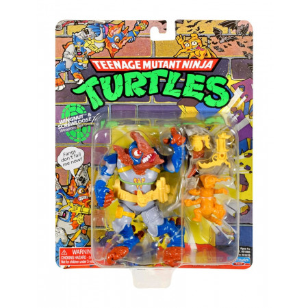 Teenage Mutant Ninja Turtles akčná figúrka Wingnut and Screwloose 10 cm (Classic Mutant Assortment Wave 2)